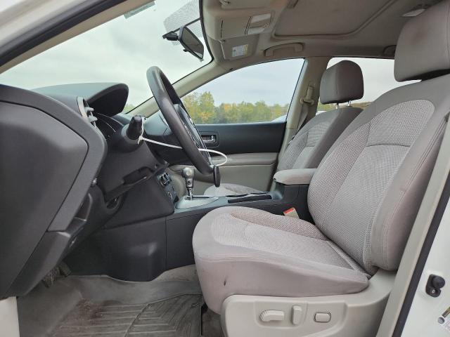 JN8AS5MV5BW274607 - 2011 NISSAN ROGUE S WHITE photo 7