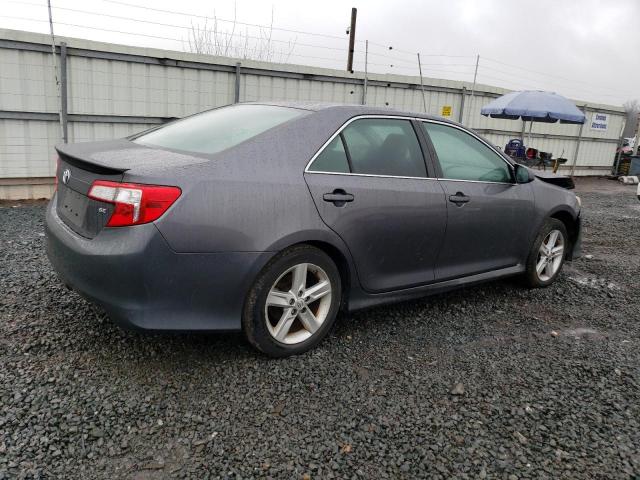 4T1BF1FK3EU370053 - 2014 TOYOTA CAMRY L GRAY photo 3