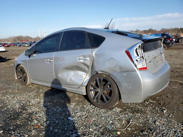 JTDKN3DU6B5298021 - 2011 TOYOTA PRIUS SILVER photo 2