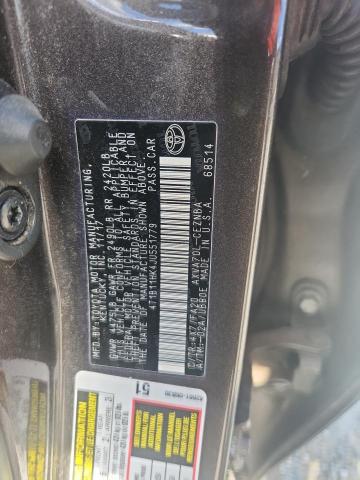 4T1B11HK4JU551779 - 2018 TOYOTA CAMRY L 灰色 照片 12