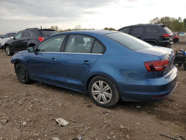 3VW2B7AJ4HM310080 - 2017 VOLKSWAGEN JETTA S Azul foto 2