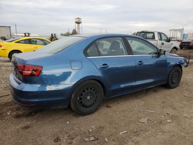 3VW2B7AJ4HM310080 - 2017 VOLKSWAGEN JETTA S Azul foto 3
