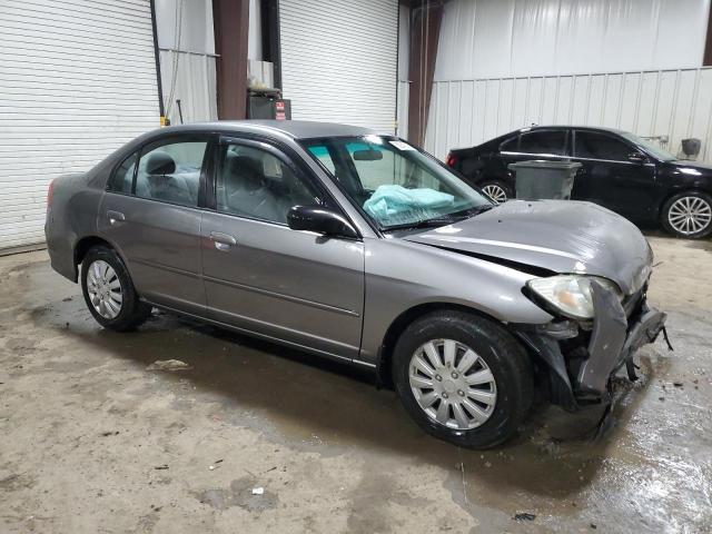 2HGES16534H612849 - 2004 HONDA CIVIC LX GRAY photo 4