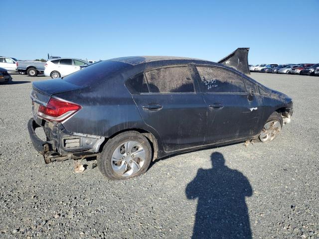 19XFB2F5XDE286942 - 2013 HONDA CIVIC LX CHARCOAL photo 3