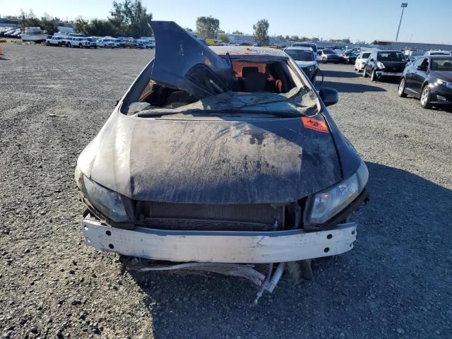 19XFB2F5XDE286942 - 2013 HONDA CIVIC LX CHARCOAL photo 5