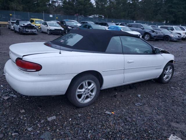 3C3EL55H2YT278720 - 2000 CHRYSLER SEBRING JXI WHITE photo 3