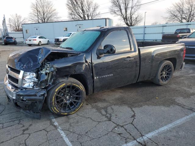 1GCEC14J68Z125517 - 2008 CHEVROLET SILVERADO C1500 BLACK photo 1