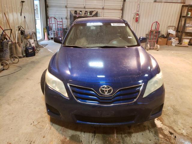 4T4BF3EK0AR007383 - 2010 TOYOTA CAMRY BASE BLUE photo 5