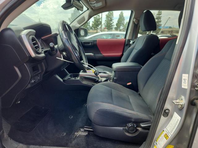 5TFAX5GN7KX142810 - 2019 TOYOTA TACOMA DOUBLE CAB 银色 照片 7