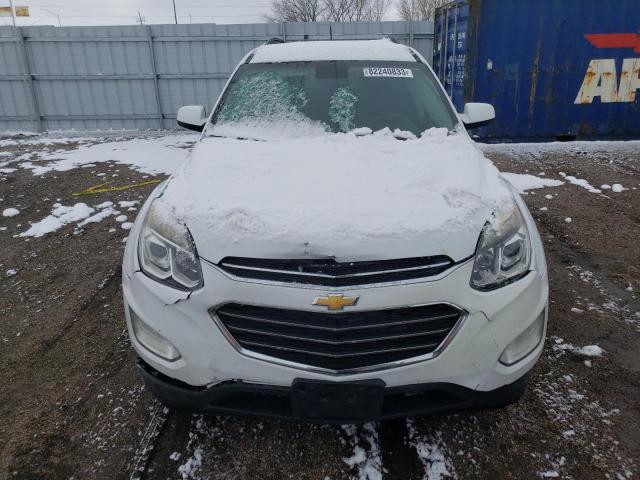 2GNALCEK1H1589820 - 2017 CHEVROLET EQUINOX LT WHITE photo 5