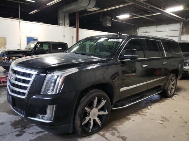 1GYS3HKJ9HR119056 - 2017 CADILLAC ESCALADE ESV LUXURY BLACK photo 1