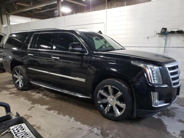 1GYS3HKJ9HR119056 - 2017 CADILLAC ESCALADE ESV LUXURY BLACK photo 4