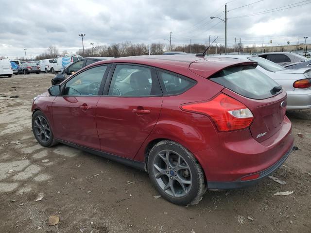 1FADP3K24EL206401 - 2014 FORD FOCUS SE RED photo 2