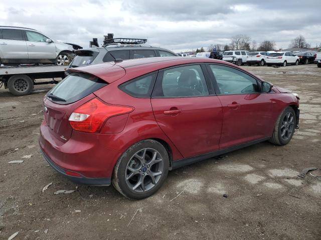 1FADP3K24EL206401 - 2014 FORD FOCUS SE RED photo 3