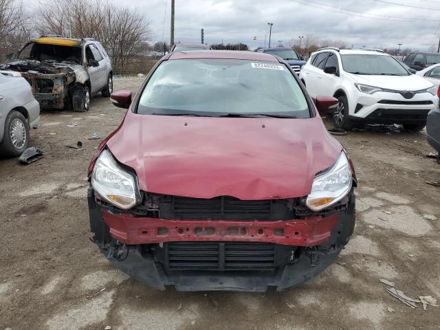 1FADP3K24EL206401 - 2014 FORD FOCUS SE RED photo 5