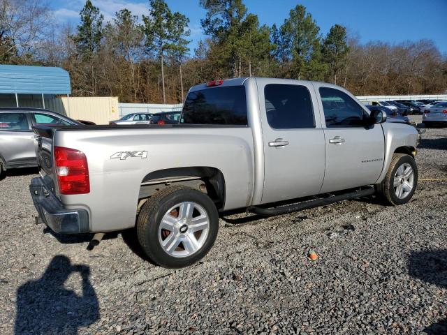 2GCEK13M871562490 - 2007 CHEVROLET SILVERADO K1500 CREW CAB SILVER photo 3