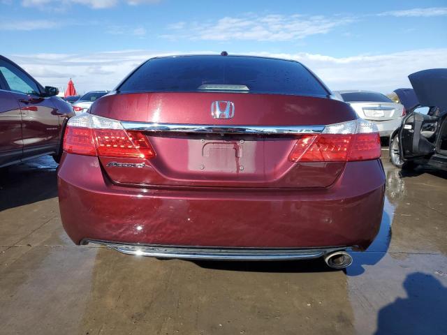 1HGCR2F85FA046813 - 2015 HONDA ACCORD EXL BURGUNDY photo 6