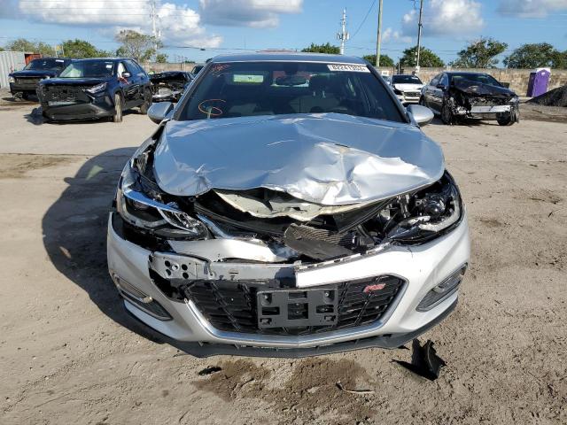 1G1BE5SM8H7261587 - 2017 CHEVROLET CRUZE LT SILVER photo 5