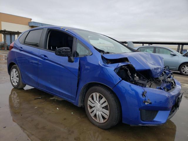 JHMGK5H51GX002765 - 2016 HONDA FIT LX BLUE photo 4