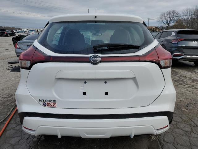 3N1CP5BV1RL496282 - 2024 NISSAN KICKS S WHITE photo 6