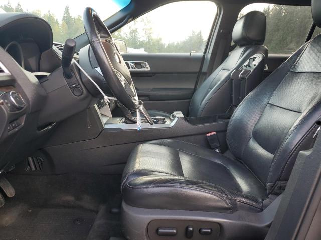 1FM5K8F80DGB14827 - 2013 FORD EXPLORER LIMITED GRAY photo 7