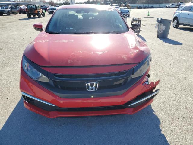 2HGFC2F64LH598037 - 2020 HONDA CIVIC LX RED photo 5