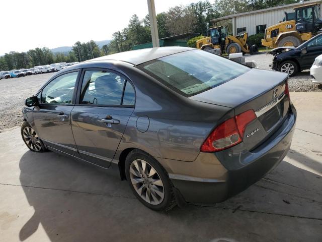 2HGFA1F83AH303637 - 2010 HONDA CIVIC EX GRAY photo 2