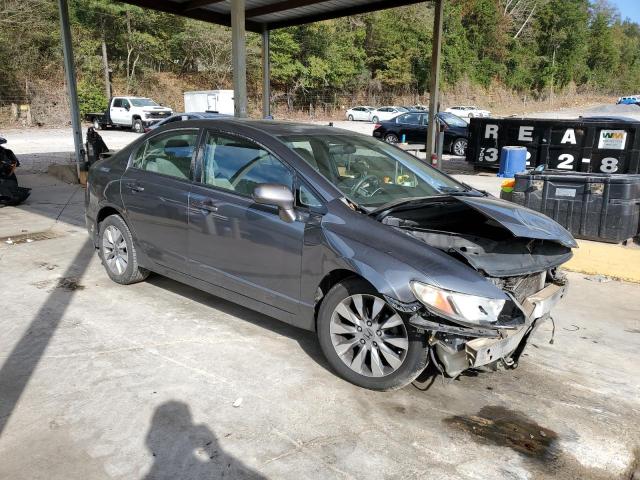 2HGFA1F83AH303637 - 2010 HONDA CIVIC EX GRAY photo 4