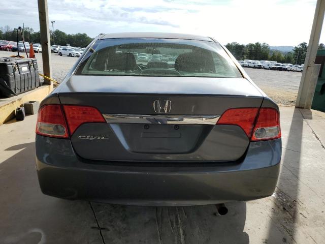 2HGFA1F83AH303637 - 2010 HONDA CIVIC EX GRAY photo 6