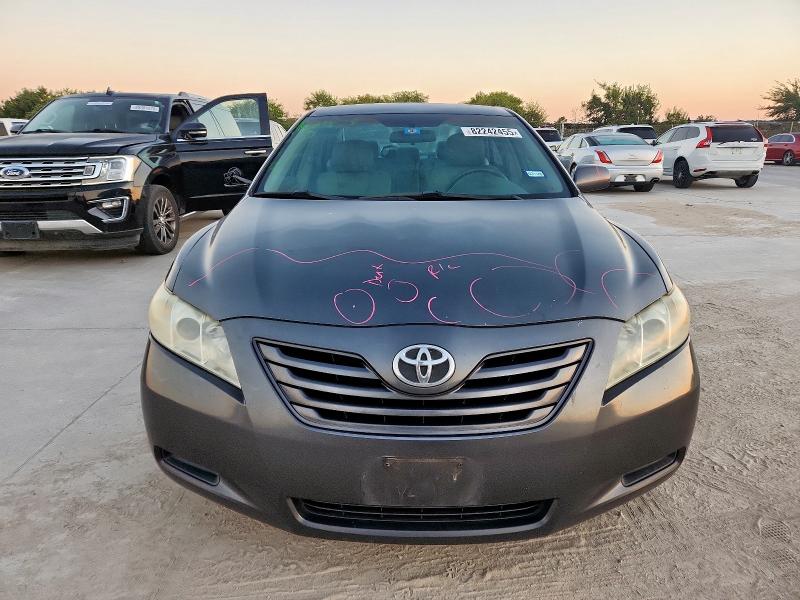 4T1BE46K77U189125 - 2007 TOYOTA CAMRY CE CHARCOAL photo 5