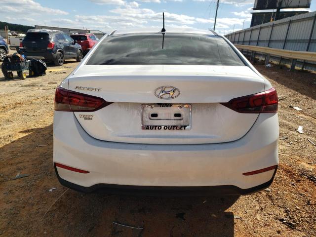 3KPC24A67ME131473 - 2021 HYUNDAI ACCENT SE WHITE photo 6