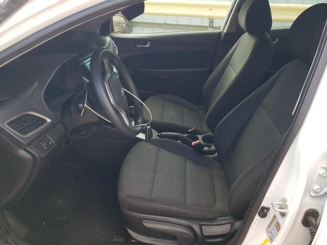 3KPC24A67ME131473 - 2021 HYUNDAI ACCENT SE WHITE photo 7