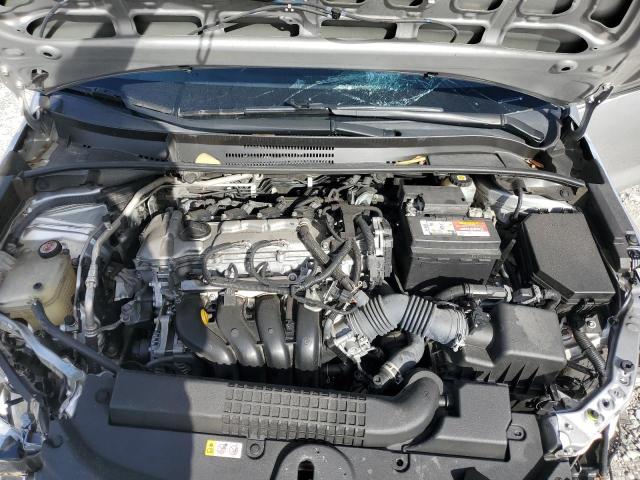 JTDEPMAE7NJ215069 - 2022 TOYOTA COROLLA LE SILVER photo 11