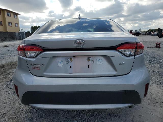 JTDEPMAE7NJ215069 - 2022 TOYOTA COROLLA LE SILVER photo 6