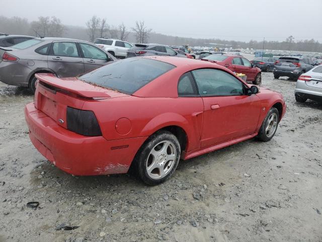 1FAFP40491F168899 - 2001 FORD MUSTANG RED photo 3