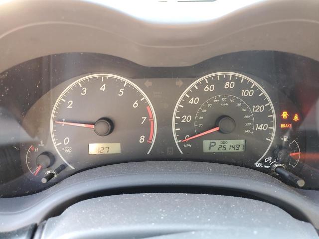 JTDBL40E99J053659 - 2009 TOYOTA COROLLA BASE 黑色 照片 9