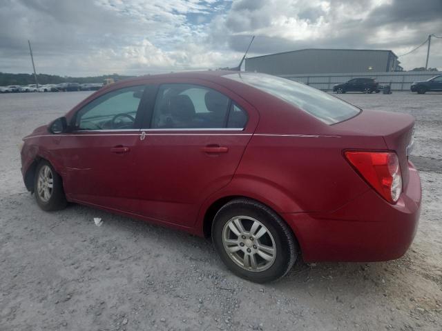 1G1JC5SHXD4246542 - 2013 CHEVROLET SONIC LT RED photo 2