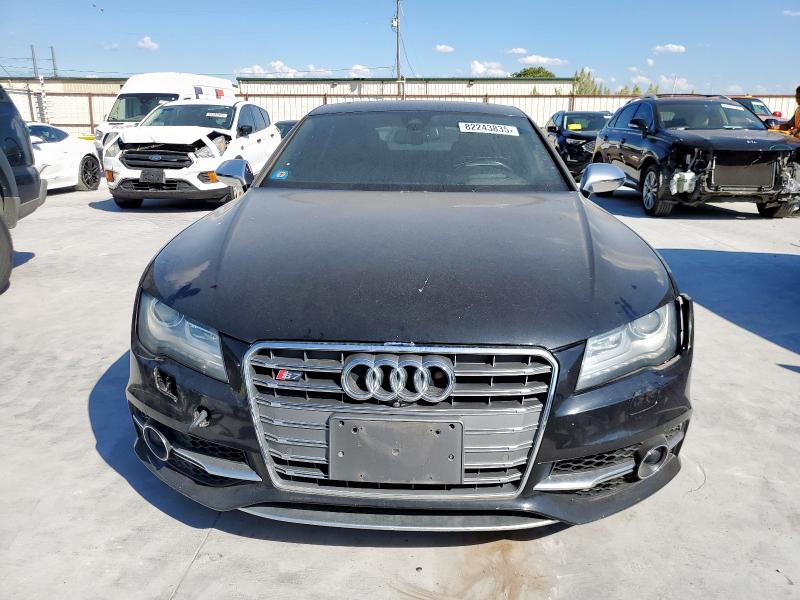 WAU32AFC6DN145774 - 2013 AUDI S7 PRESTIGE შავი ფოტო 5