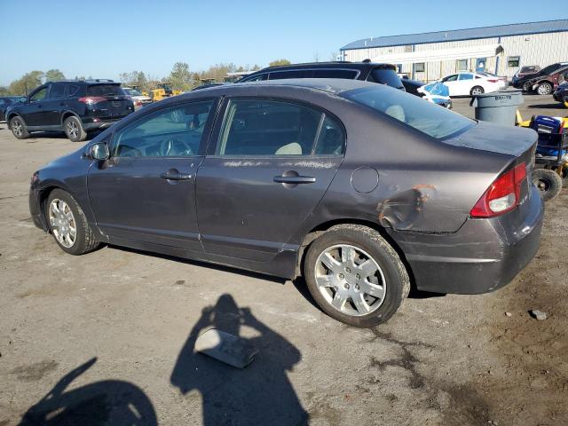2HGFA16589H535765 - 2009 HONDA CIVIC LX Gris foto 2