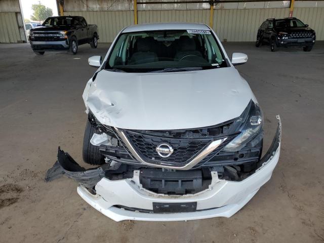 3N1AB7APXKY398087 - 2019 NISSAN SENTRA S WHITE photo 5