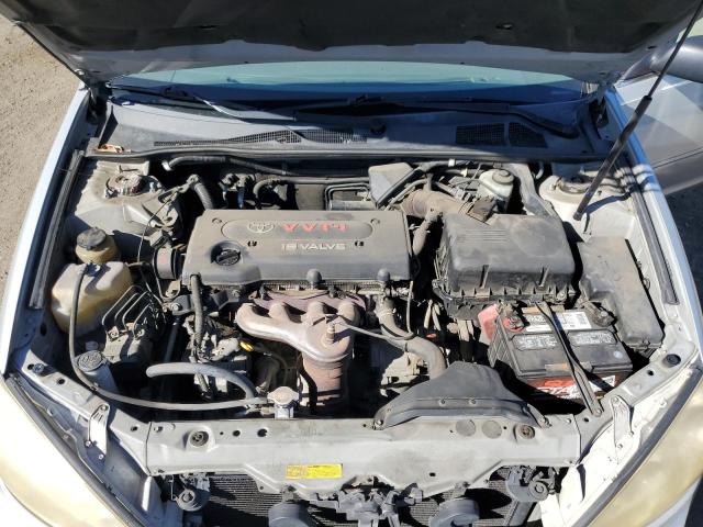 JTDBE32K163052111 - 2006 TOYOTA CAMRY LE SILVER photo 11