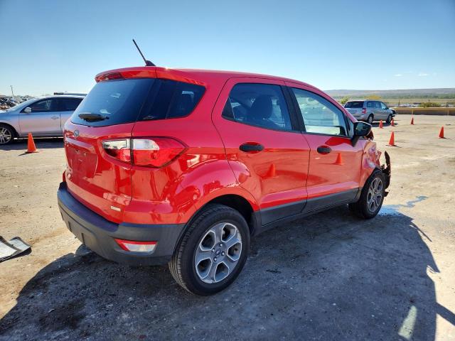 MAJ3S2FE6LC319174 - 2020 FORD ECOSPORT S 红色 照片 3