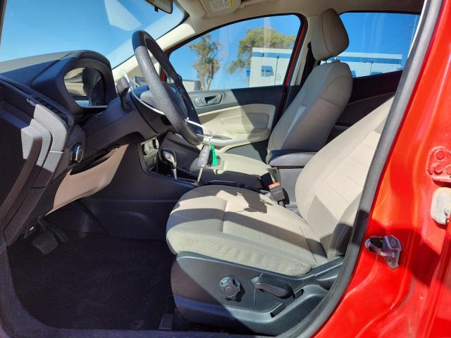 MAJ3S2FE6LC319174 - 2020 FORD ECOSPORT S 红色 照片 7