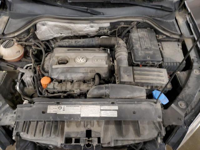 WVGBV7AX4CW000482 - 2012 VOLKSWAGEN TIGUAN S GRAY photo 12