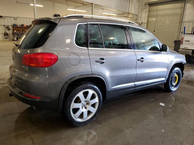 WVGBV7AX4CW000482 - 2012 VOLKSWAGEN TIGUAN S GRAY photo 3
