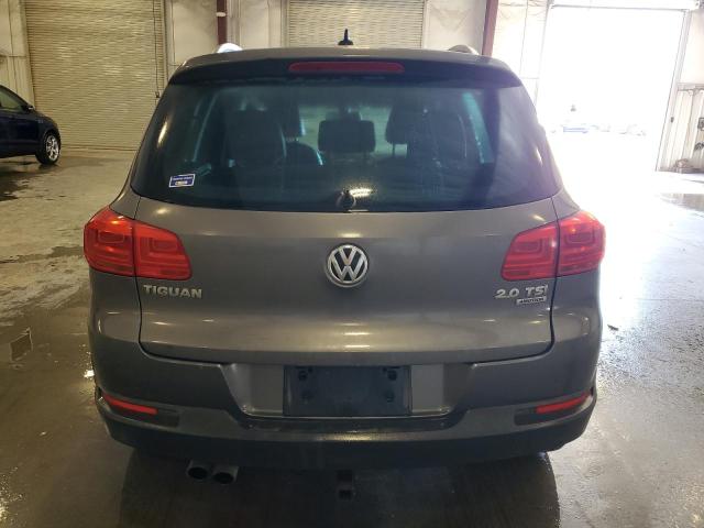 WVGBV7AX4CW000482 - 2012 VOLKSWAGEN TIGUAN S GRAY photo 6