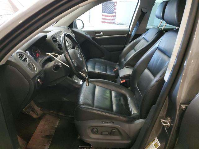 WVGBV7AX4CW000482 - 2012 VOLKSWAGEN TIGUAN S GRAY photo 7