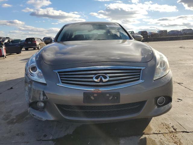 JN1CV6AP3AM402556 - 2010 INFINITI G37 BASE GRAY photo 5