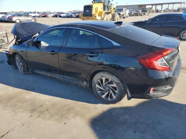 2HGFC2F72JH528445 - 2018 HONDA CIVIC EX BLACK photo 2