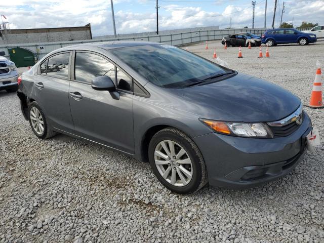 JHMFB2F86CS002419 - 2012 HONDA CIVIC EX ნაცრისფერი ფოტო 4